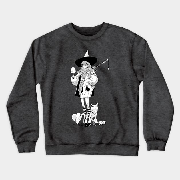 Little witch! Crewneck Sweatshirt by Skullbashhero